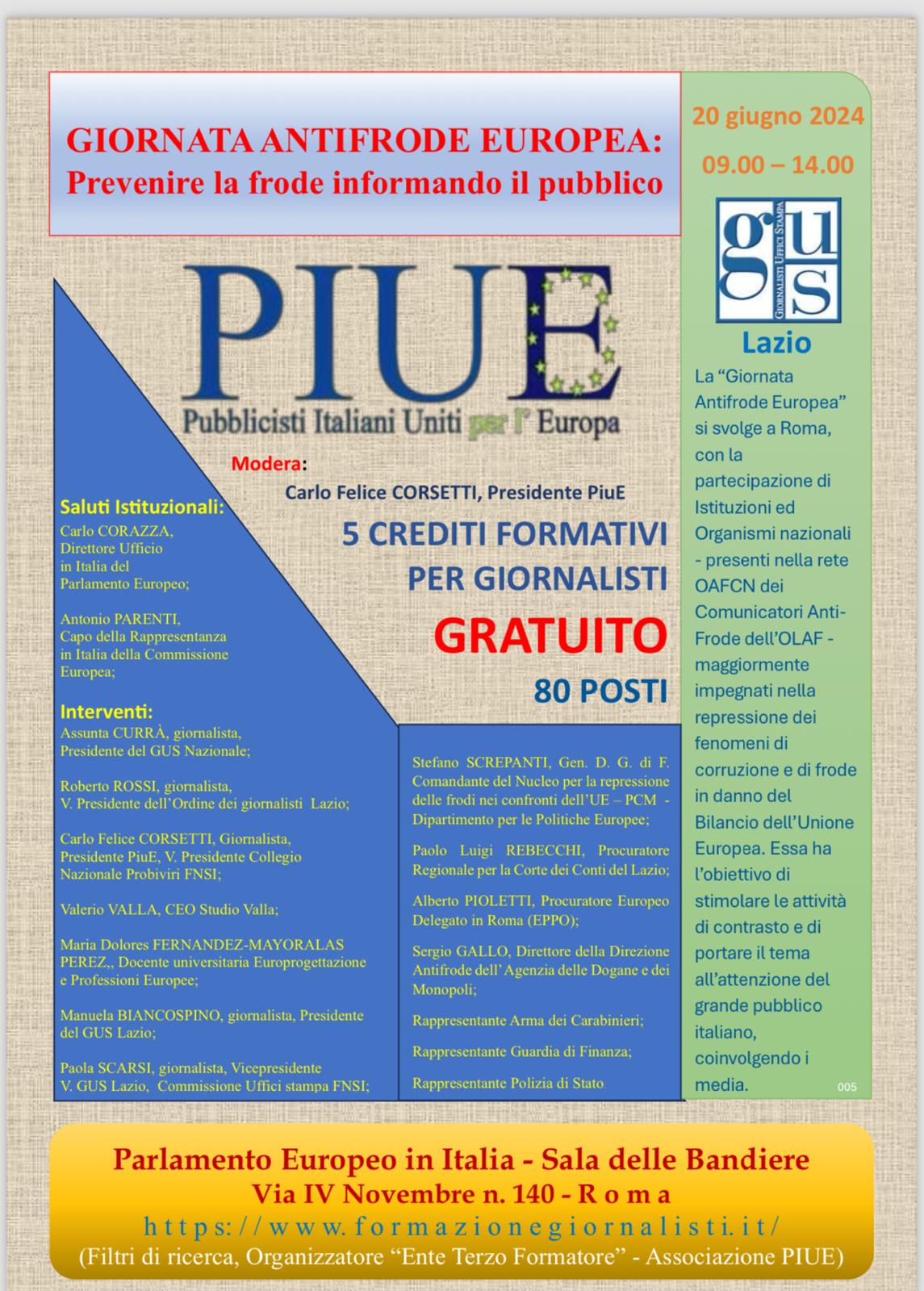 Giornata antifrode europea: prevenire la frode informando il pubblico