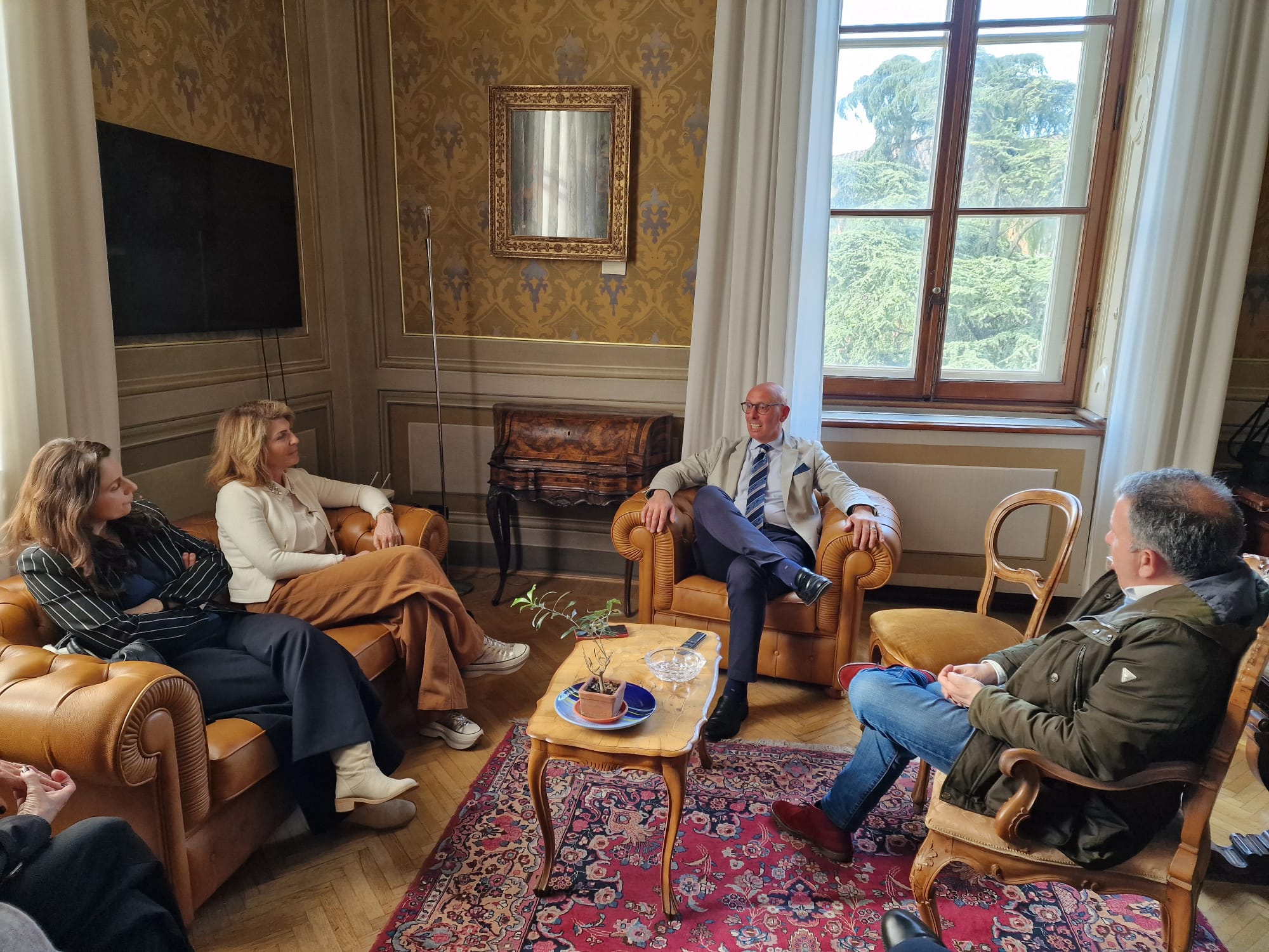 Il Presidente della Provincia umbra incontra i nuovi vertici Odg
